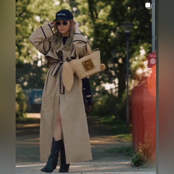 NWT Baum und Pferdgarten Beige Women's Trench Coat - Picture 11 of 11